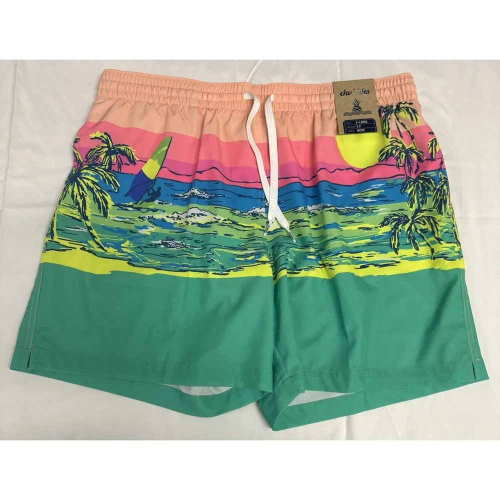 Chubbies Men Size XL The Coastals 5.5